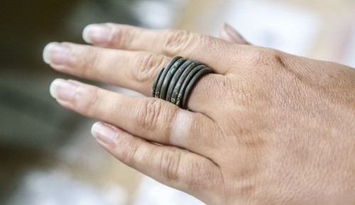 A ring from the Scythian village in Chotyniec, Poland