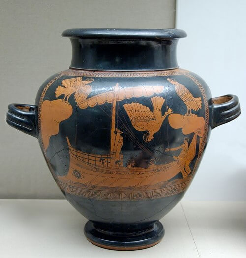 Odyssey Sirens vase
