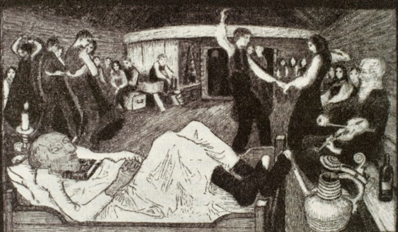 Likdansen by Nikolai Astrup