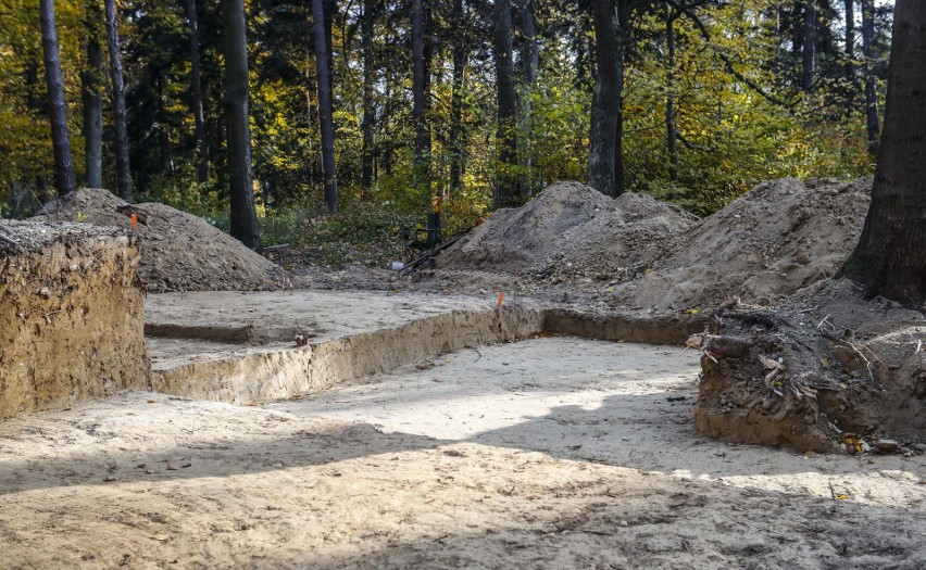 Excavated Corded Ware Culture kurgan in Wołodź, Southern Poland from around 3000 BC