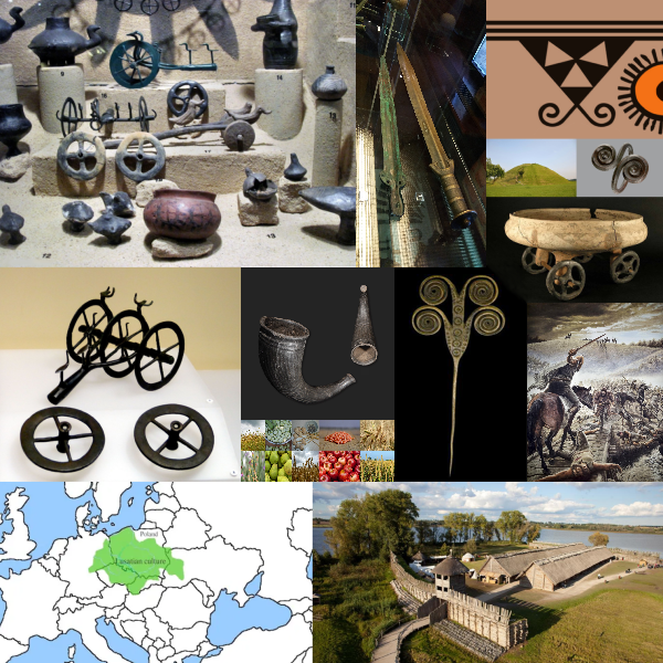 Lusatian Culture of the Bronze Age Poland