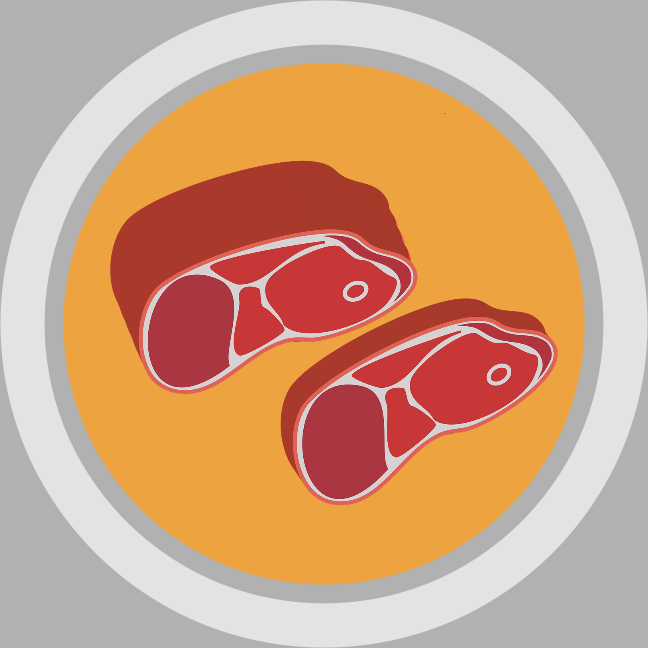 indo-european meat mięso icon