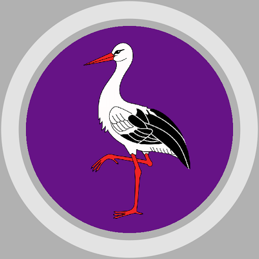 indo-european stork storkr starkas sterkas icon