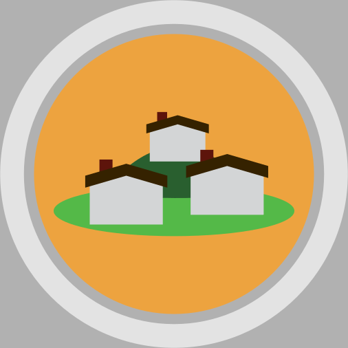 indo-european village thorp icon