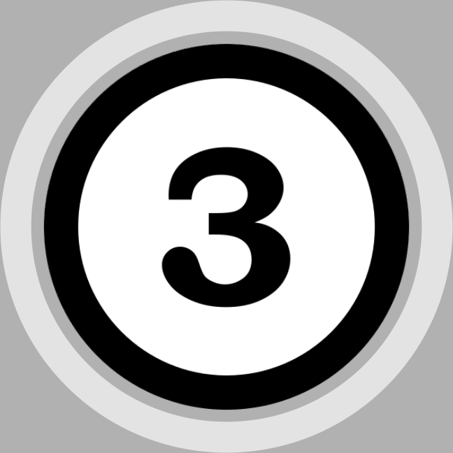 indo-european three tri trys trzy tres drei tre trei tin number icon